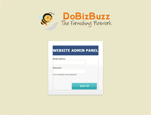 Tablet Screenshot of admin.ideiasfrescas.com